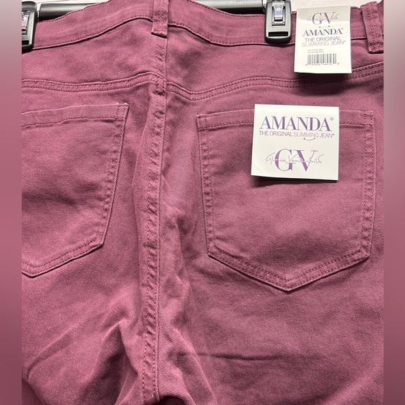 GLORIA VANDERBILT | Stretch Fabric Womens High Rise Regular Fit Jean (Size: 18W) - Picture 10 of 14